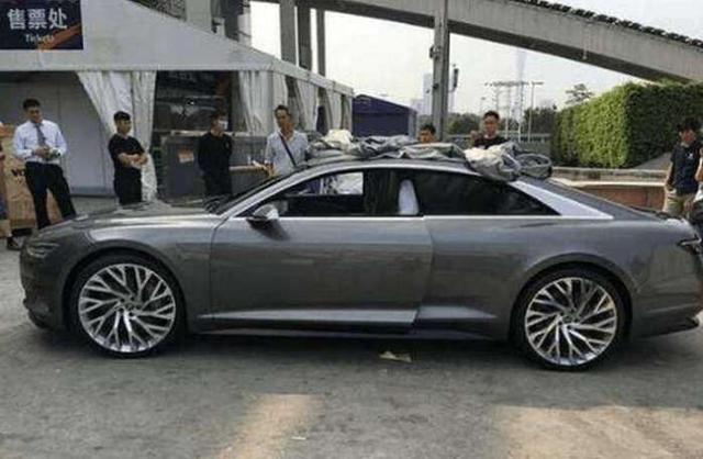 全球首臺奧迪A9進港！不輸阿斯頓馬丁，內(nèi)飾如同飛機頭等艙