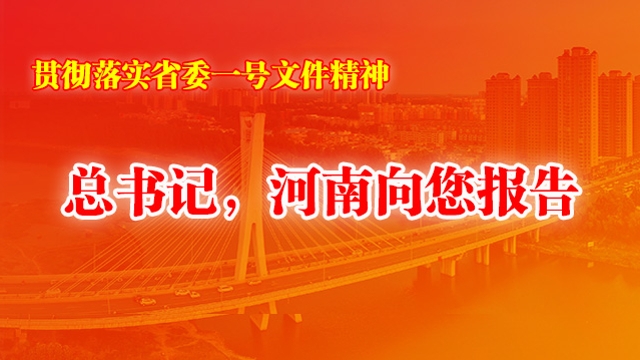總書記，河南向您報(bào)告